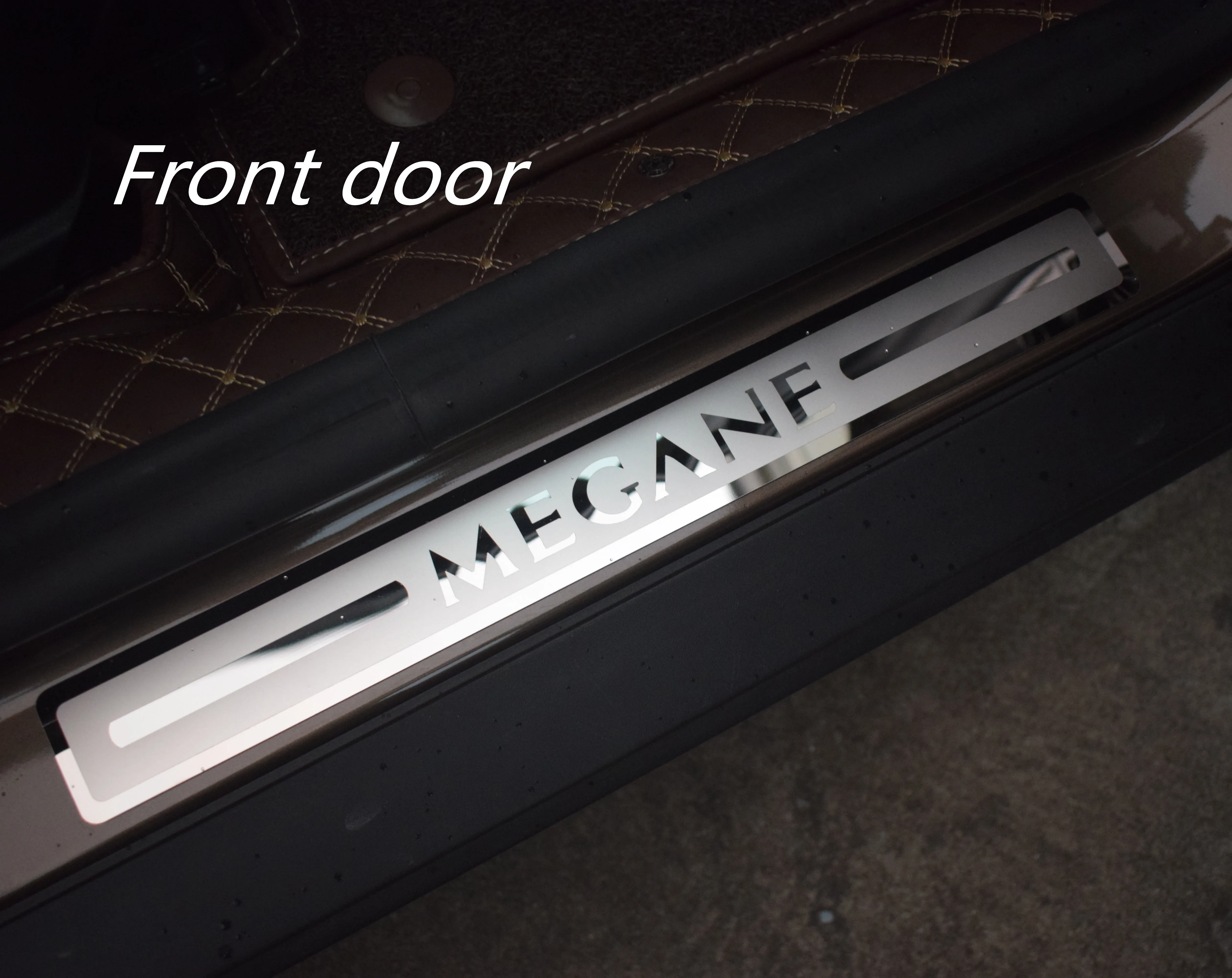 

Stainless Steel Car Styling Door Sill Scuff Plate Article threshold For Renault Megane 2015-2021