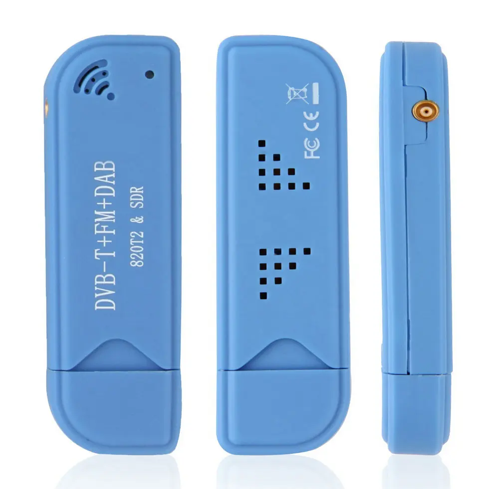 USB 2 0 цифровой DVB-T SDR + DAB FM HD ТВ-оборудование ТВ-тюнер приемник с антенной RC RTL2832U и