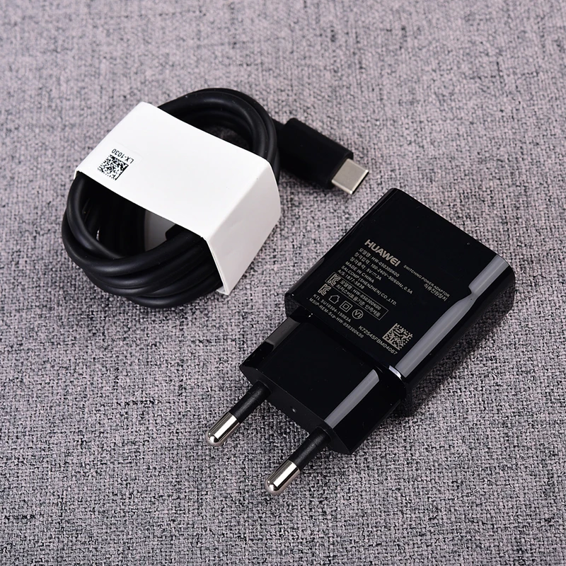 Быстрое зарядное устройство Huawei 5 В 3 А USB 1 настенный адаптер кабель двойного типа