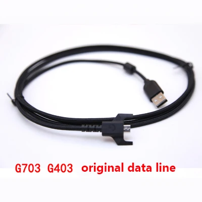 Original data line Оригинальные аксессуары для мыши для logitech G903/G703/G403/G900 Вес мыши/приемник/боковой ключ/зарядный кабель/USB удлинитель - Цвет: Original data line
