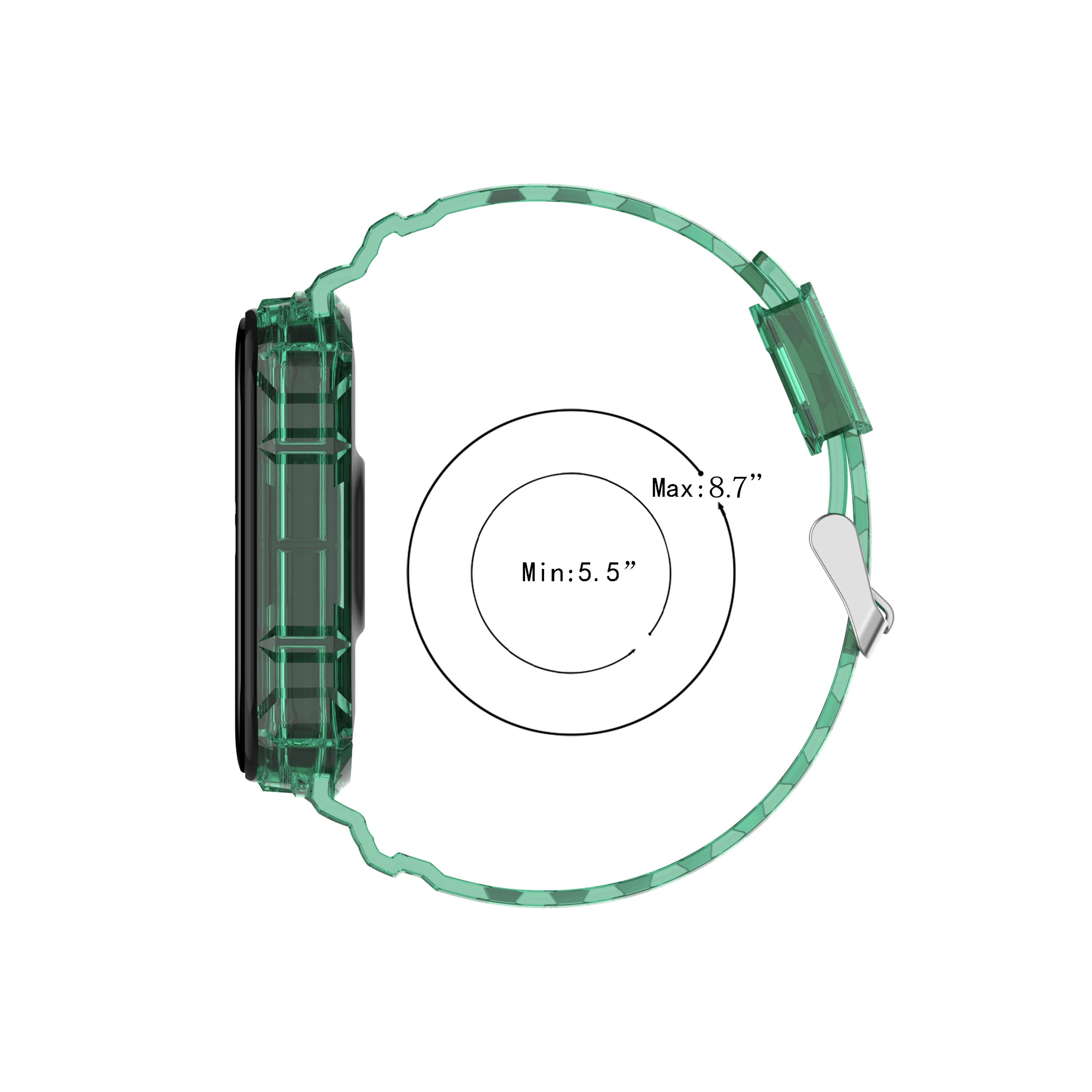 Fashion TPU wristband Watch Straps For Xiaomi Mi Band 6/5/4/3 Watchband Sport belt Bracelet For Xiaomi Band 6 smart watch Correa