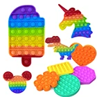 Пузырьки с эффектом пузырьков, Сенсорные элементы, особые потребности, снятие стресса помогает снять стресс и Увеличить Фокус, мягкие сжимаемые детские игрушки