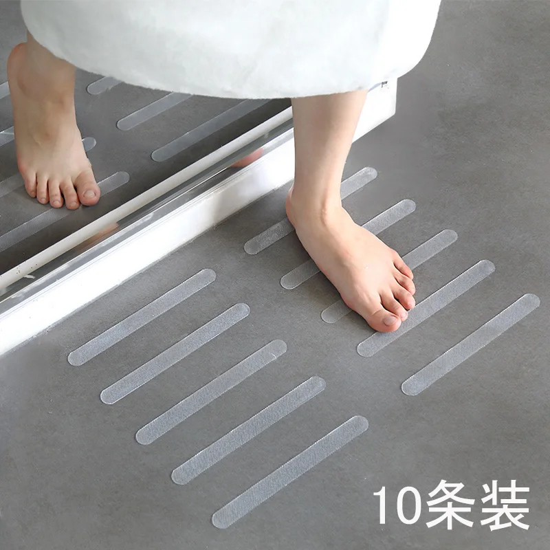 12 шт. противоскользящие протекторы для ванной и душа прозрачная лента