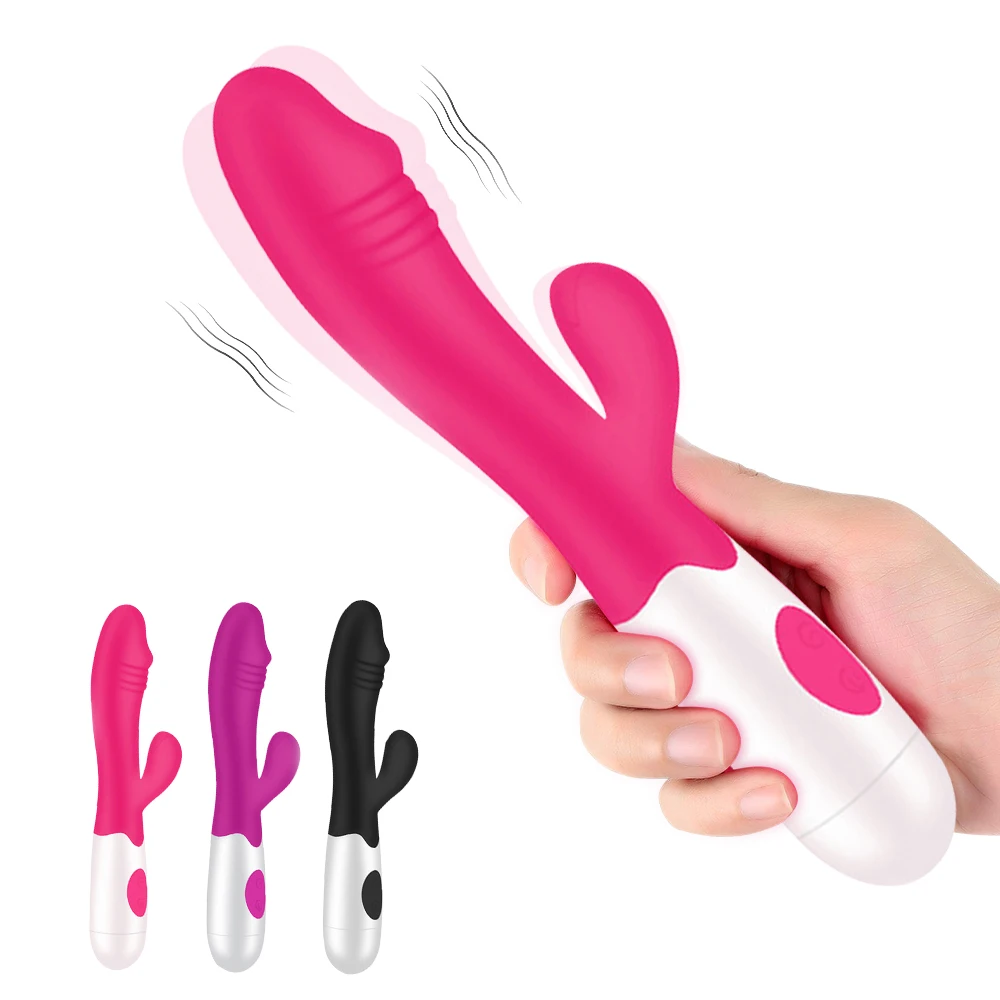 Секс игрушки для женщин вибратор точки G фаллоимитатор двойная вибрация Женская