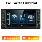 2Din Android 9,0 Автомобильный плеер для Toyota RAV4 Hilux VIOS Old Camry Prado Cruiser Tundra 2003-2010 Dvd мультимедиа с камерой