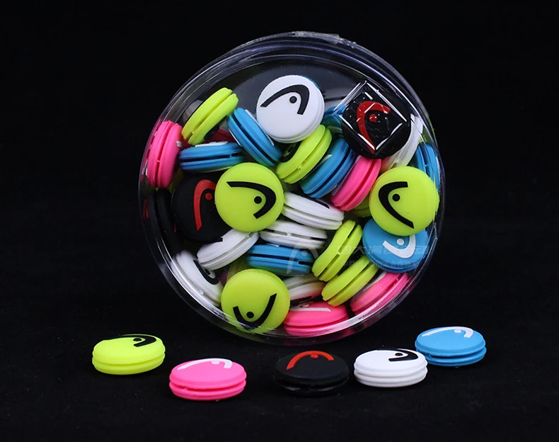 

5pcs colorful circle Tennis Racket Shock Absorber to Reduce Tenis Racquet Vibration Dampeners