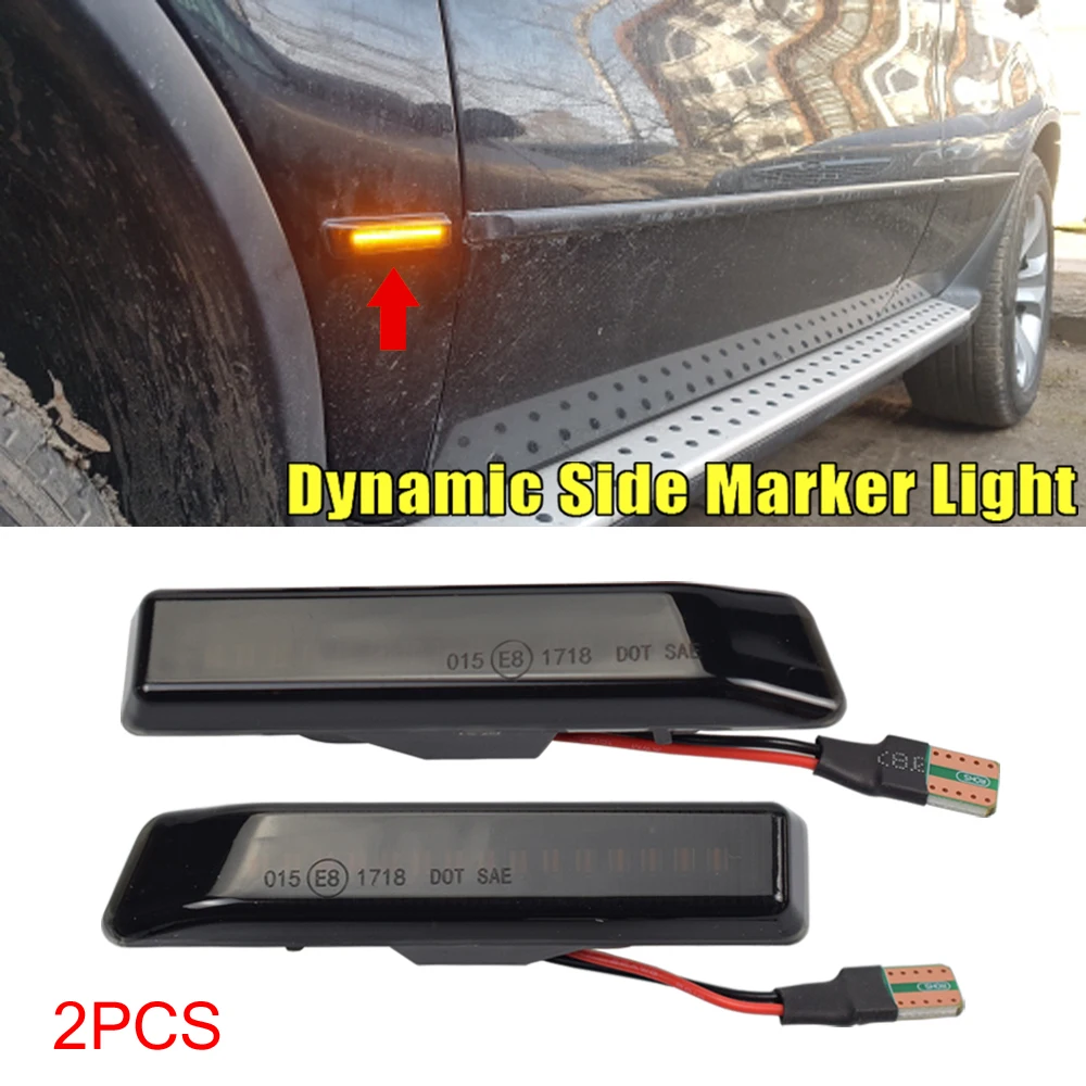 Светодиодный динамический сигнал поворота светильник проблесковый маячок