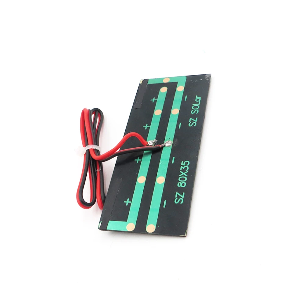 5 В 70 мА с удлинительным кабелем 30 см солнечная панель поликристаллический