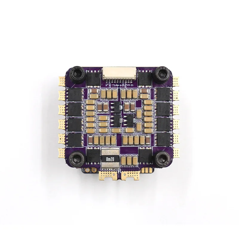 Flycolor X-Tower2 FC F7 Контроллер полета ESC 4 в 1 60A 3-6S Blheli-32 Dshot1200 для FPV гоночного дрона