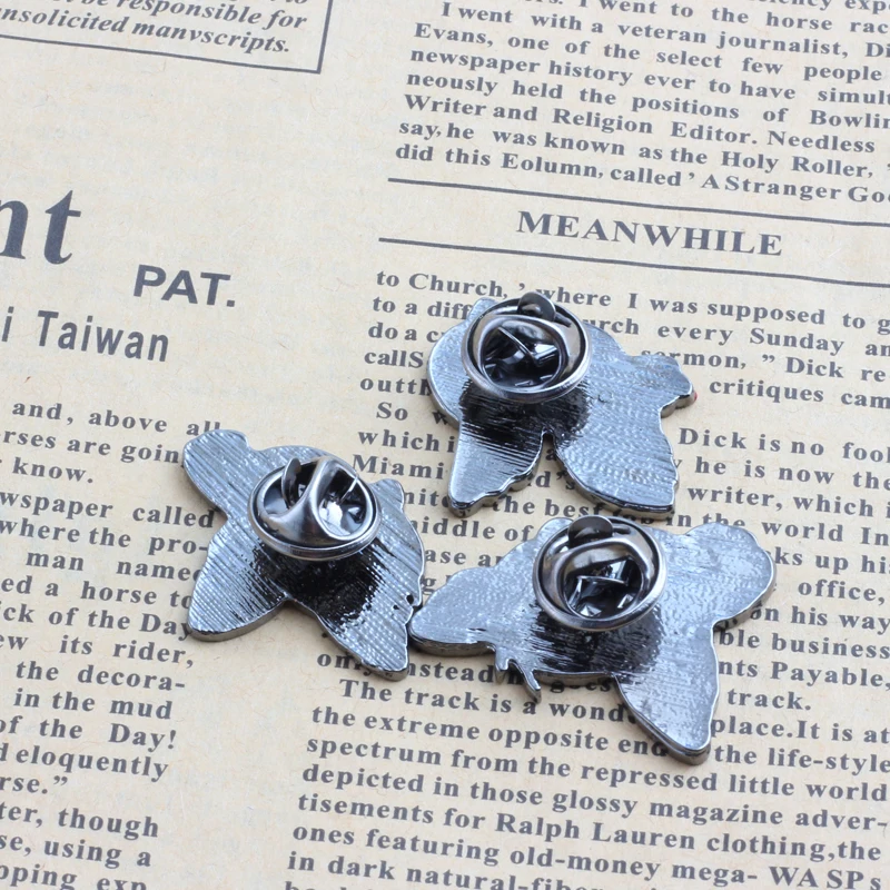 3 шт./компл. простая мультяшная Милая синяя птица на эмали брошь булавке лидер