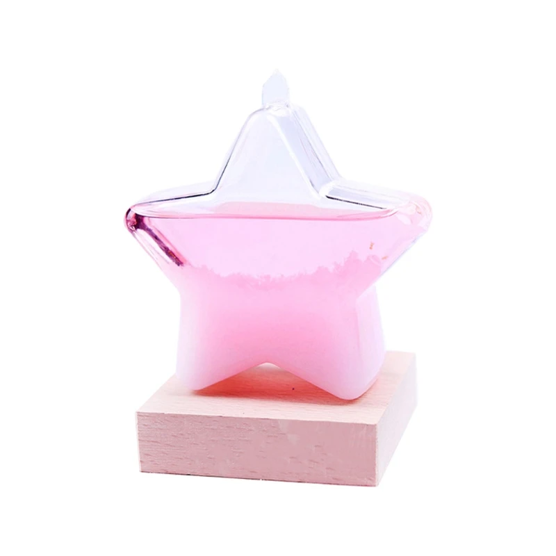 Стеклянная бутылка с изображением сердца звезд шторма прогноз погоды | Дом и сад