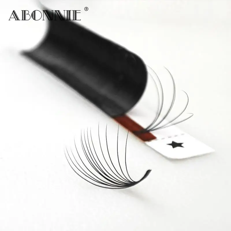 Ресницы Abonnie Easy Fan 1s для наращивания объемные норковые ресницы профессиональные