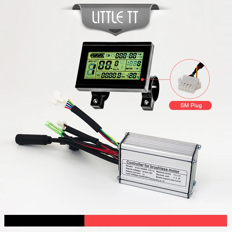 Контроллер для электрического велосипеда 24 В 36 48 светодиодный Вт/250 Вт