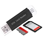 Кардридер USB Многофункциональный ОТГ, 2,0, для мобильных телефонов TF T-Flash, для ПК, ноутбуков, компьютеров