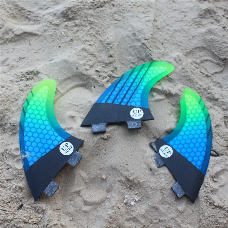 Upsurf логотип FCS плавники G5 доски для серфинга сотовый плавник стекловолокно
