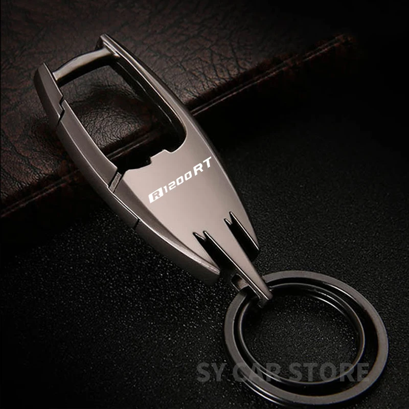 

Motorcycle Accessories Keyring Metal Key Ring Keychain Private custom For BMW R1200RT R1200 RT R 1200 RT