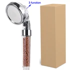 Zhangji 3 режима спа ручная душевая головка с коробкой водосберегающая насадка высокого давления распылитель ванная комната Премиум очиститель воды