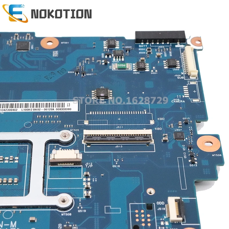 NOKOTION BREMEN-M для samsung NP-R580 R580 Материнская плата ноутбука HM55 DDR3 GT310M GPU ЦП BA92-06132A BA92-06132B