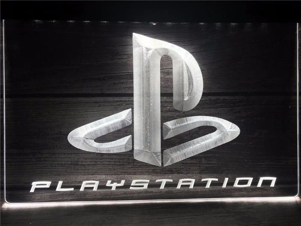 R098 Playstation светодиодные неоновые световые знаки | Дом и сад
