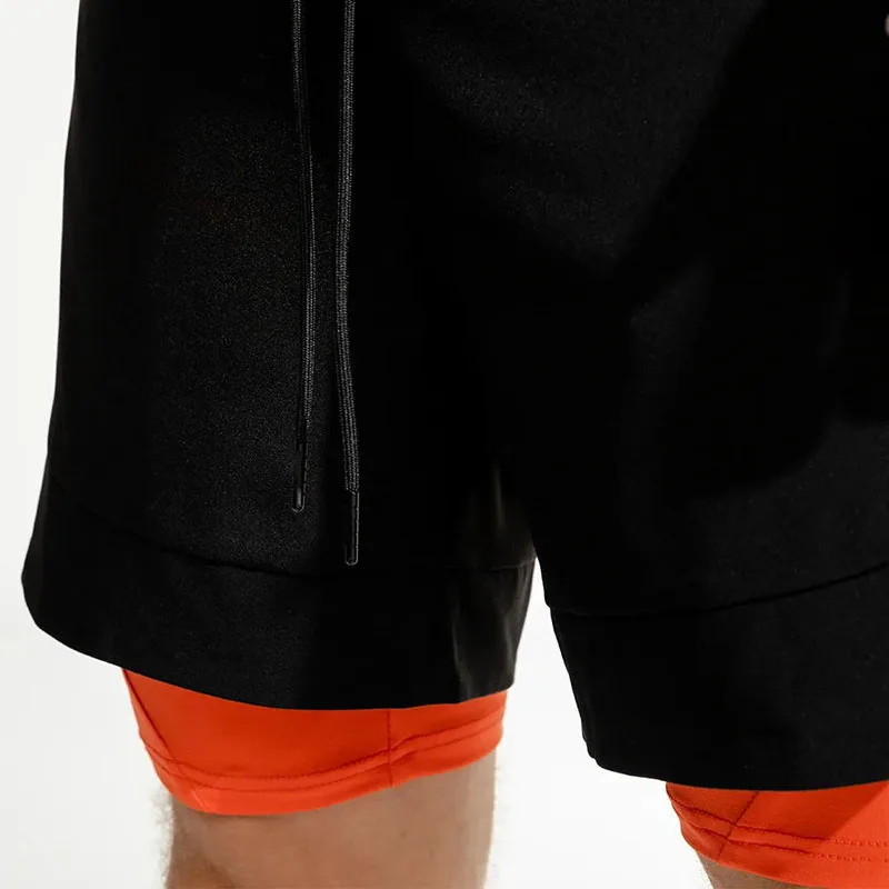 

2 in 1 Men's Double-layer Running Shorts Summer Jogging Fitness Outdoor Sports Training Quick Drying men's Leisure Sports Pants