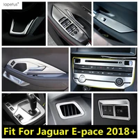 window lift gear panel dashboard air handle bowl steering wheel cover trim accessories for jaguar e pace 2018 2020