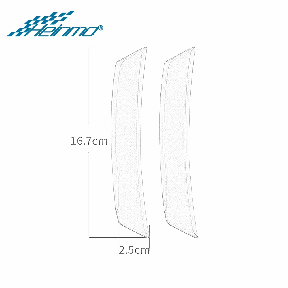 Автомобильная самоклеящаяся наклейка на бампер Светоотражающая колесо для мини