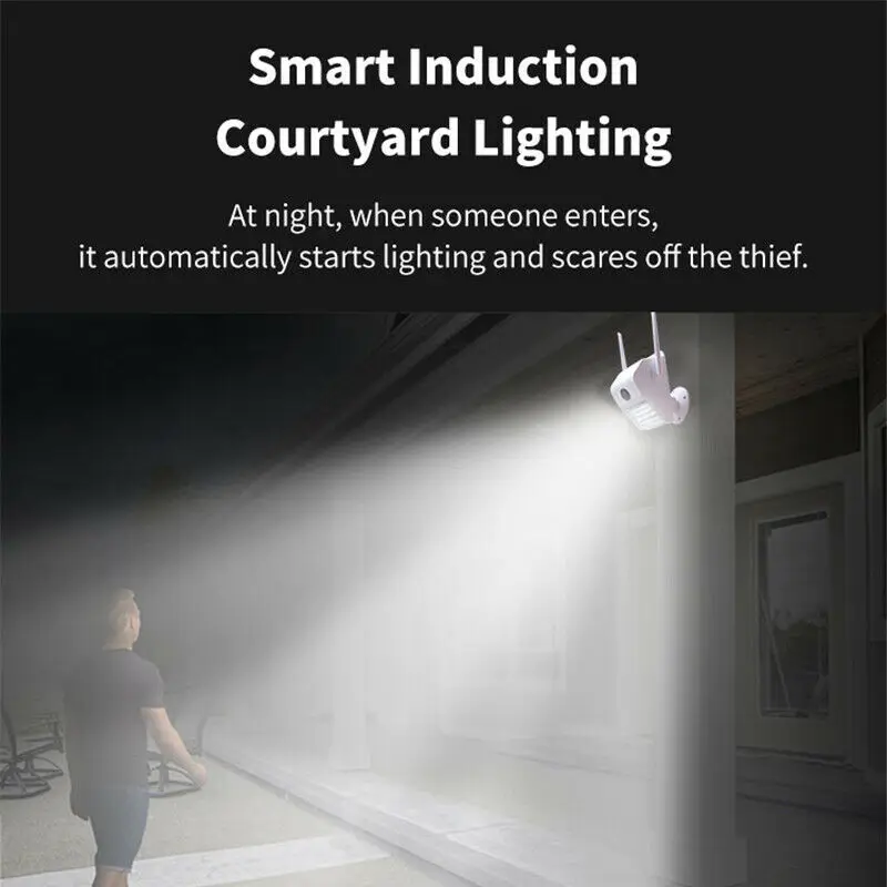 Настенный светильник 1080P HD Wi Fi IP беспроводной водонепроницаемый|Камеры