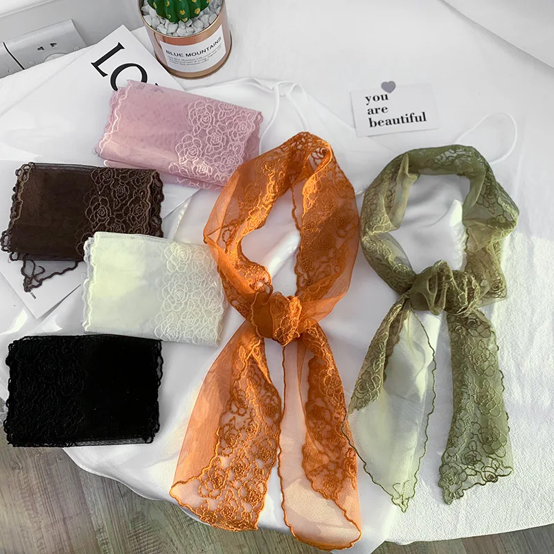 120*13 см вязаный шарф из пашмины шаль с вышивкой кружевная розовым узором