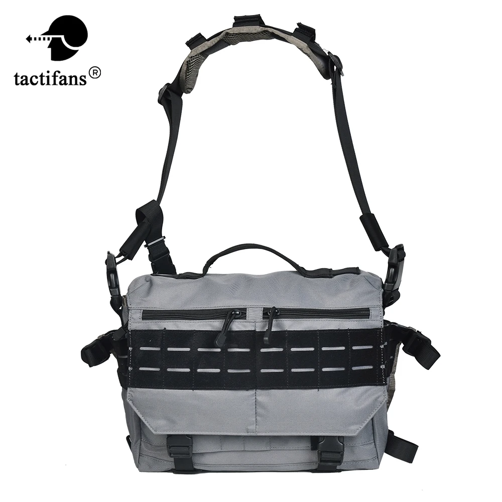 

12L Tactical Rush Delivery Messenger Bag Xray Crossbody Double Tap Internal Frame Backpack Luggage Pack Paintball Accessories