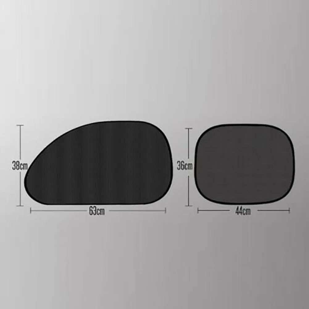 

Window Sun Shade 4PCS Accessory Car Cover Parts Rear Replacement Screen