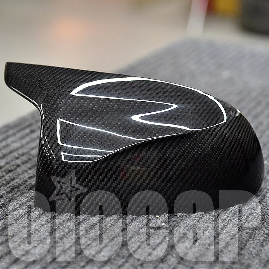 Высококачественный зеркальный чехол oiomotors из сухого углеродного волокна для BMW F97