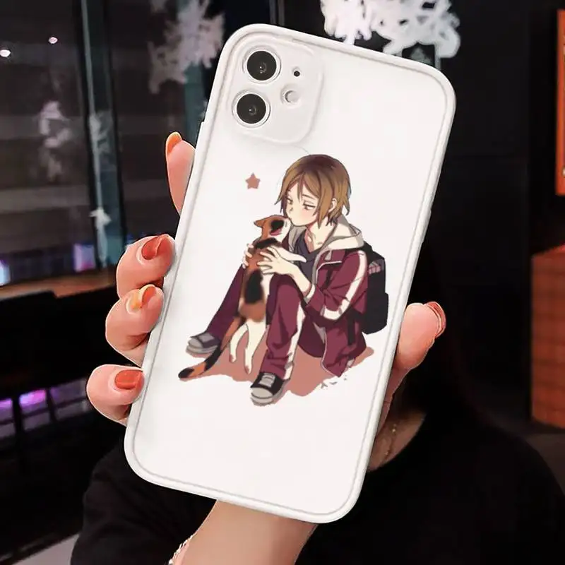 

Kenma Kozume Of Haikyuu Phone Cases matte transparent For iphone 7 8 11 12 plus mini x xs xr pro max cover