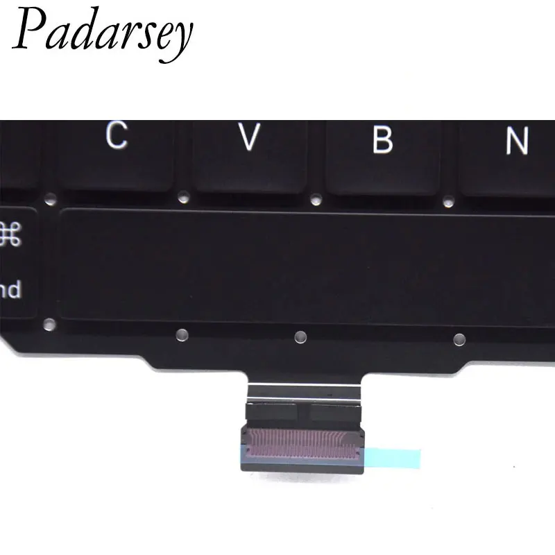 Сменная клавиатура Padarsey с подсветкой совместимая MacBook Air 13 дюймов Retina A2179 2020