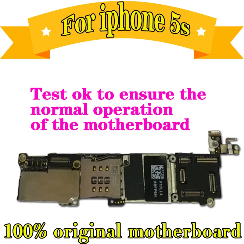 16GB 32G 64G Бесплатный iCloud для iphone 5S материнская плата 100% оригинальная