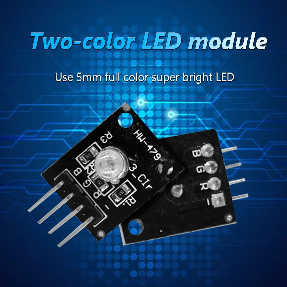 HW-479 5 мм KY-011 PCB Двухцветные светодиодные сенсорные модули RGB применимые