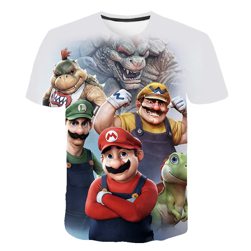 Футболка Мужская/женская с коротким рукавом модная рубашка 3D принтом в стиле хип