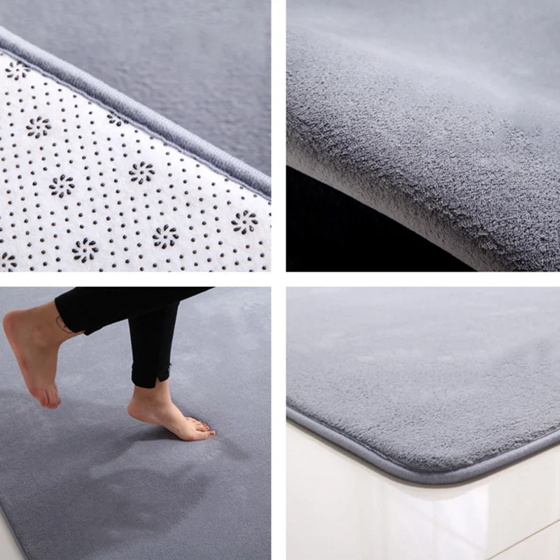 Solid Carpet Rugs Thick Coral Velvet Modern Living Room Area Bedroom Bedside Rug Tatami Crawling Mat | Дом и сад
