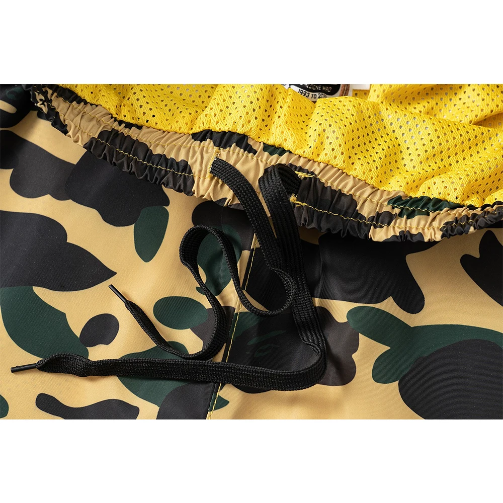 

21SS Cool Shorts Shark Rainproof Silk Camouflage Quick Dry Beach Shorts Tide Men And Women Essential Pants Free Shipping
