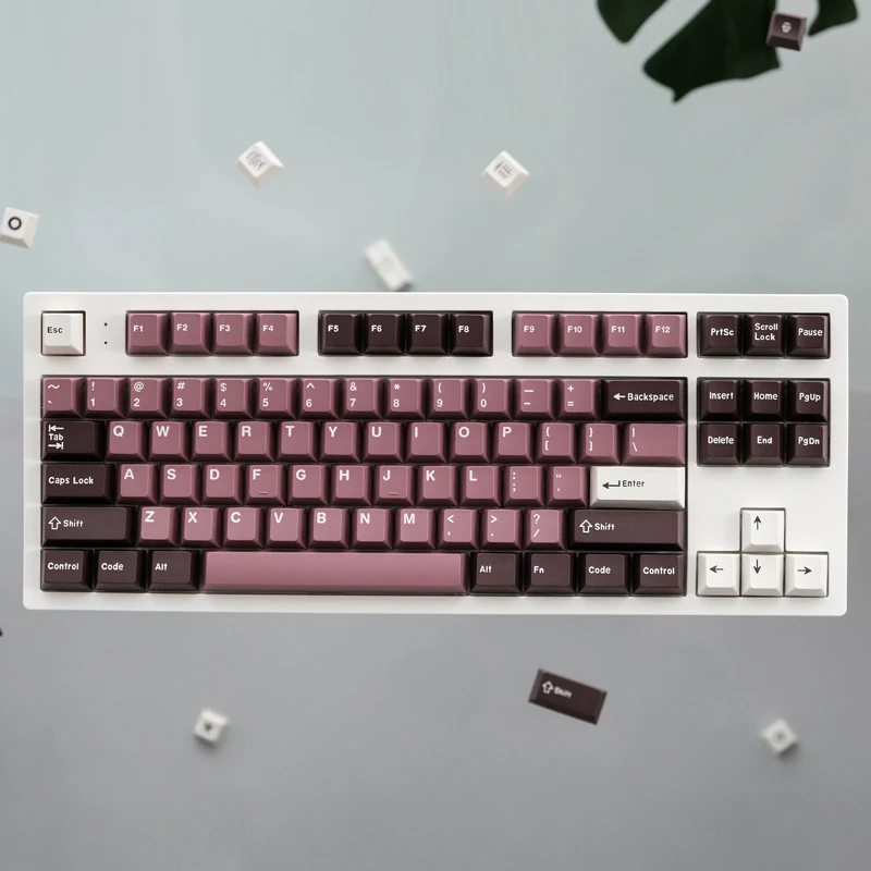 Фонарики 173 колпачки для клавиш Demin/BOW/Bingsu Cherry Profile DOUBLE SHOT ABS PBT шрифт механической