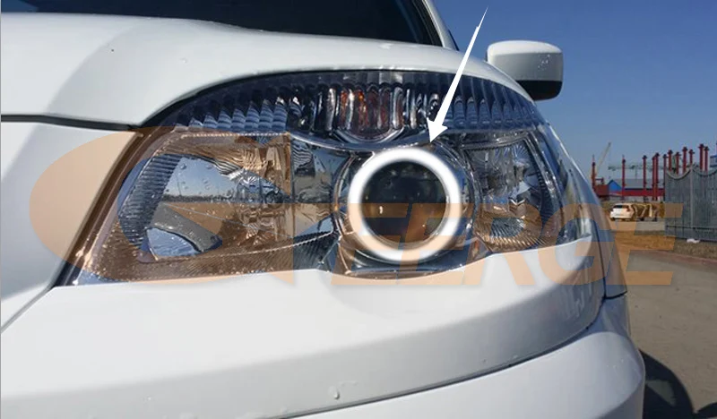 Для Chevrolet Niva 2009 2010 2011 2012 2013 2014 2015 отличные ультра яркие CCFL ангельские глазки гало