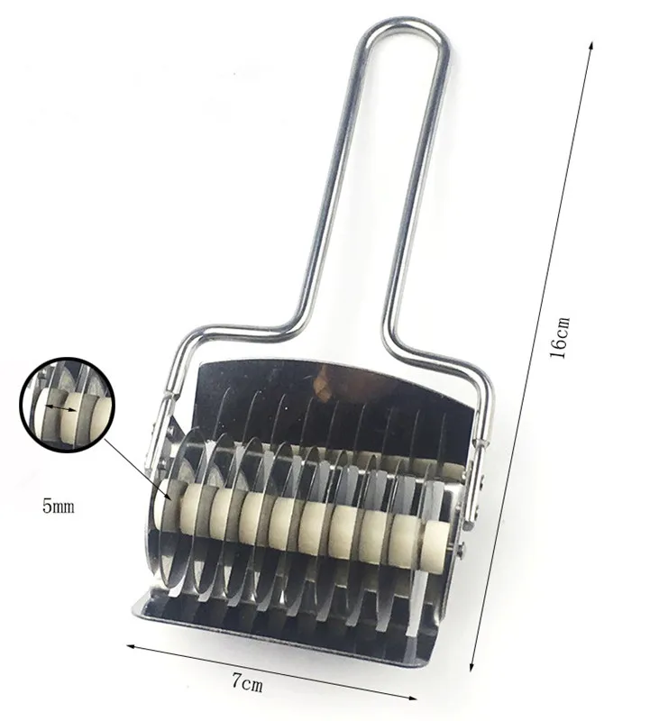 Ручка для макаронных изделий с нескользящей ручкой машинка резки лапши ручной