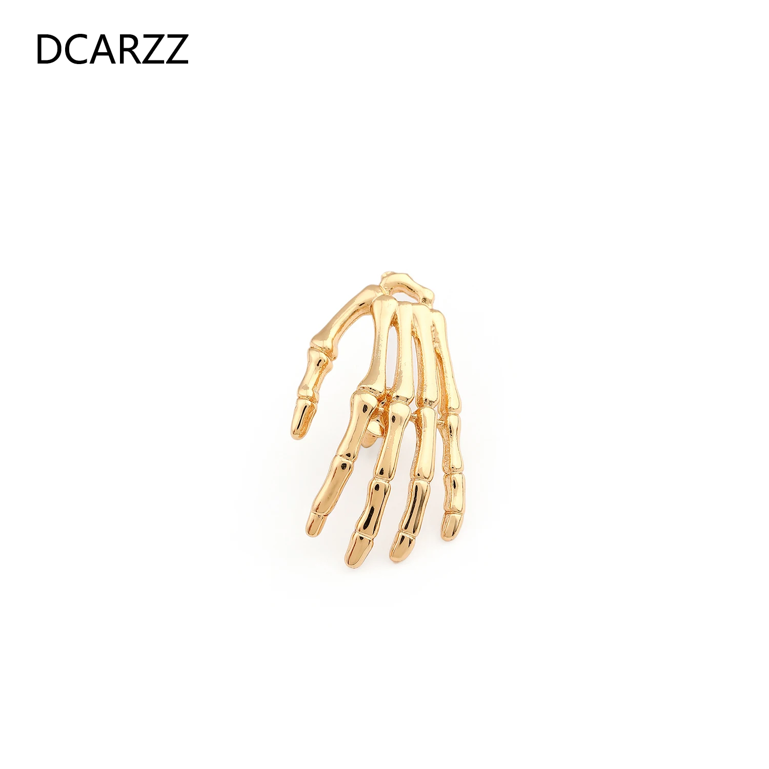 

DCARZZ Lapel Pin Brooch Medical Anatomy Skeleton Hand Plated Jewelry Pins Metal Doctor Nurse Women Accessories Gift