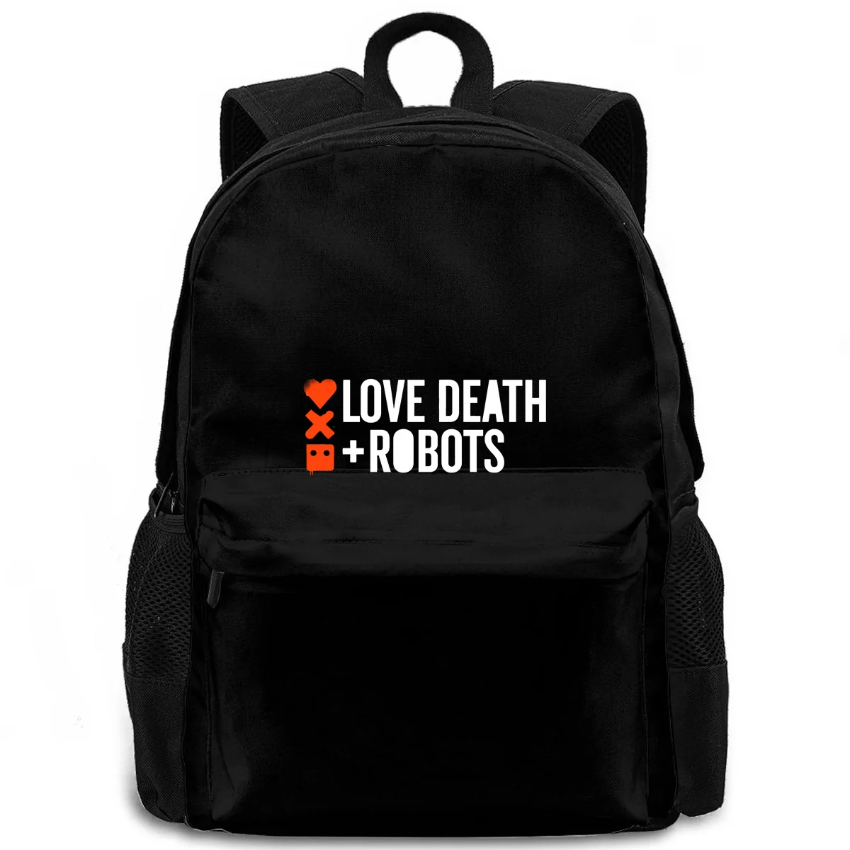 

Рюкзак мужской с принтом Love Death и роботы, вдохновленный серией Netflix, для путешествий, школы, для мужчин