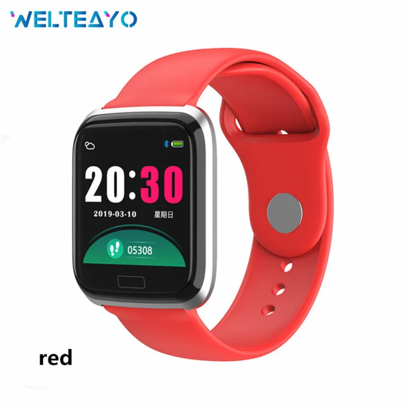 Смарт-Браслет фитнес-браслет монитор сердечного ритма Будильник Погода