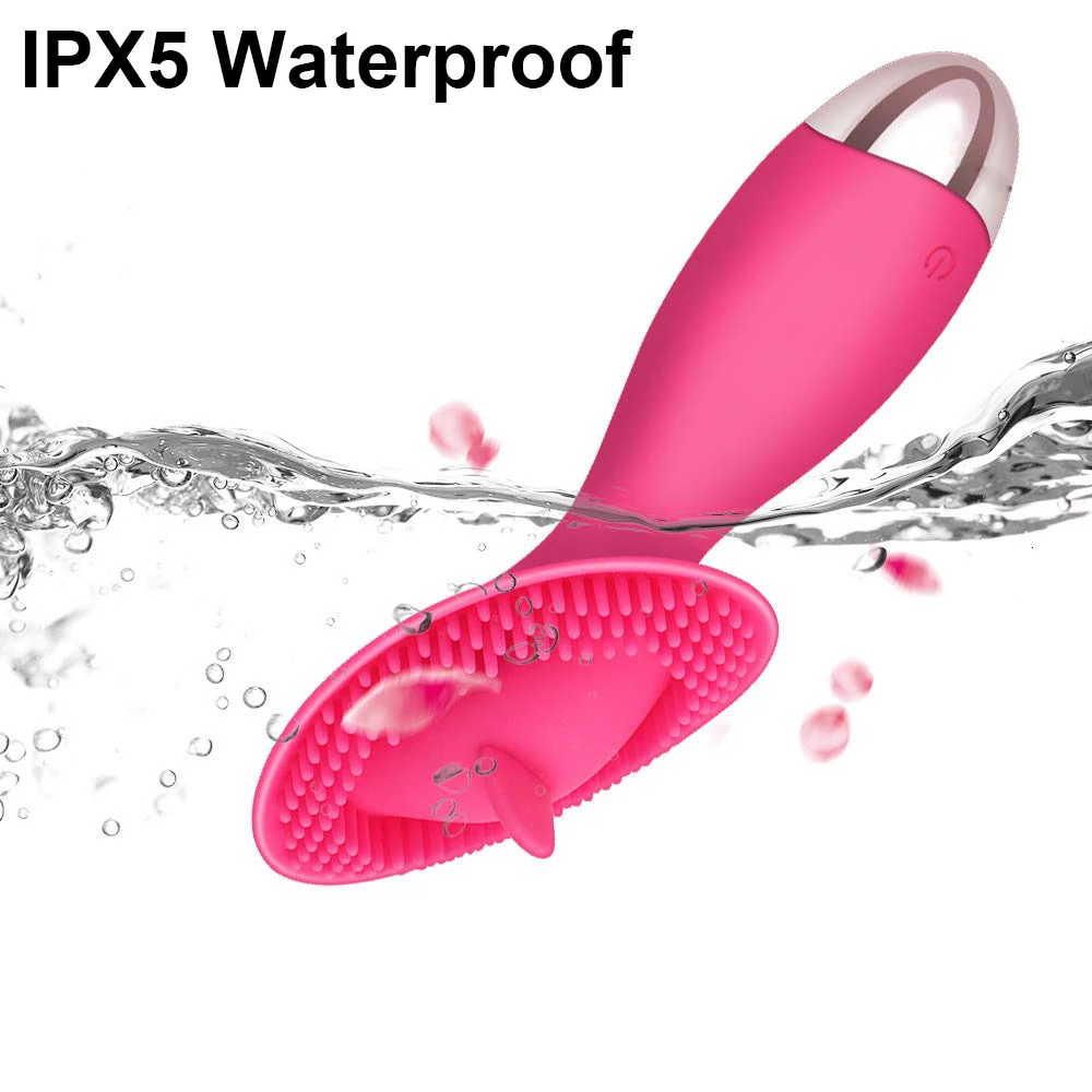 10 Speed Tongue Licking Vibrators Oral Sex Toys For Women G-Spot Clitoris Nipple Massager Female Masturbators Stimulator SexShop | Красота и