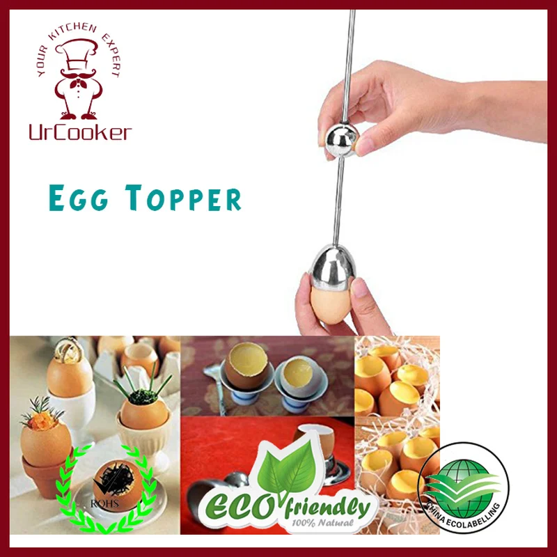 1 шт. Высококачественный Нож для яиц из нержавеющей стали измерения нож Кухонные