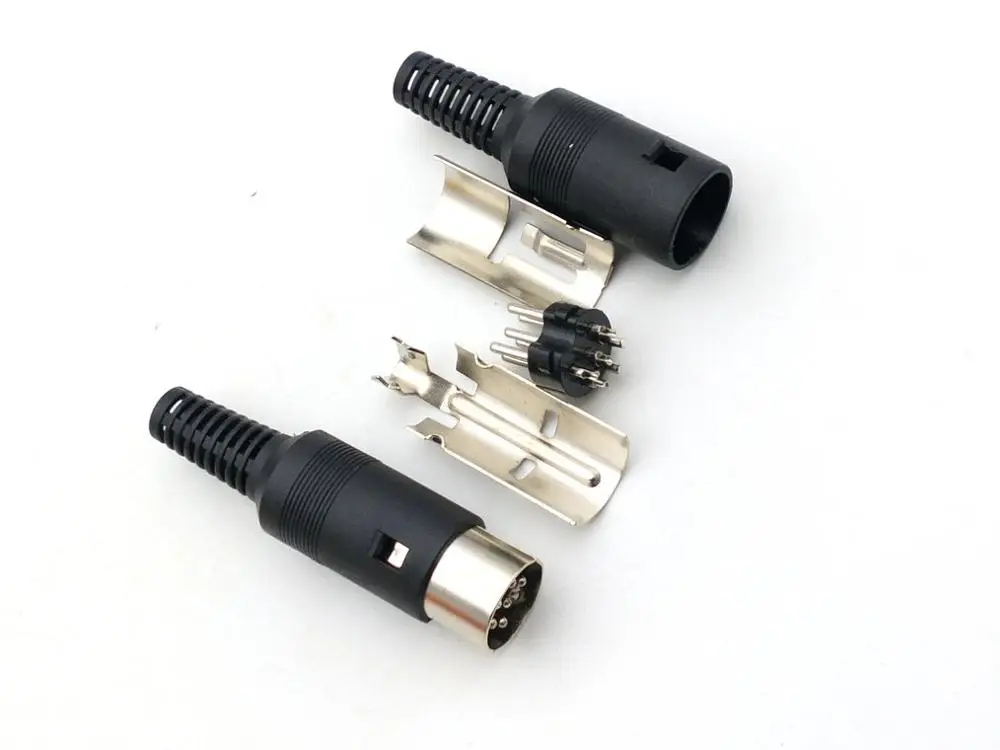 100PCS DIN male Plug 3PIN 4PIN 5PIN 6PIN 7PIN 8PIN 13PIN Male Audio AV Connector ADAPTER | Обустройство дома