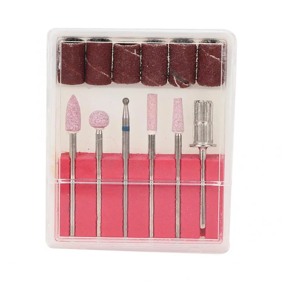 Электрическая дрель для полировки ногтей 40000 об./мин. 80 Вт набор инструментов