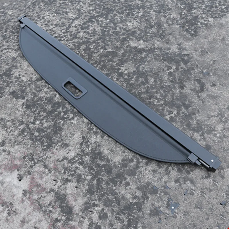 Задняя полка для Hyundai Santa Fe 2019-2020, материал - шторка для багажника, мгновенной установки.