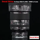 Виниловая наклейка 35GM 1,435 мм F1.4 GM для объектива Sony FE35 F1.4GM (SEL35F14GM)